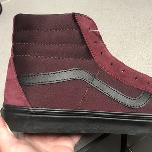 Vans Shoes - Vans Sk8-Hi Maroon Metallic Shoes Mens 13 Vans Shoes - Vans Sk8-Hi Maroon Metallic Shoes Mens 13